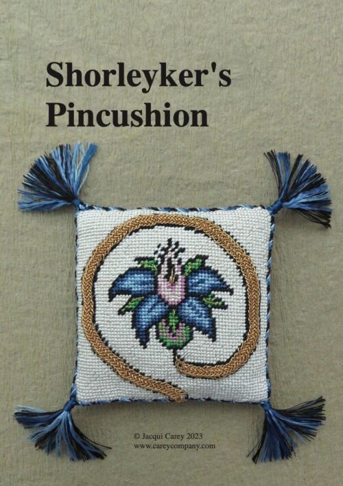 Shorleyker's Pincushion Kit -Borage © Jacqui Carey